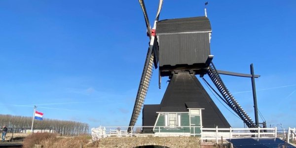 Foto: Wezeper Jacco (51) slaagt na jaren voor molenaarsdiploma